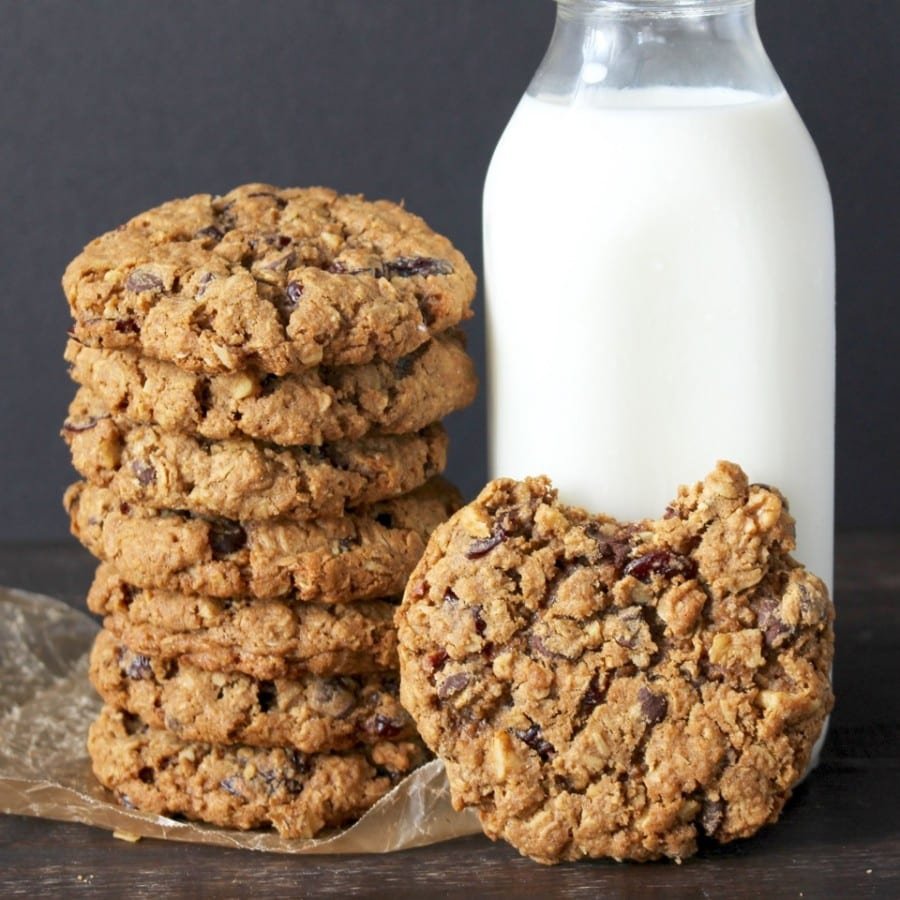 Big And Chewy Oatmeal Cookies