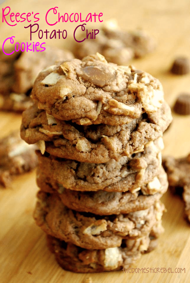 Chocolate Chip Potato Chip Cookies