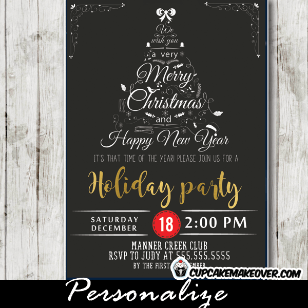 Company Holiday Invitations