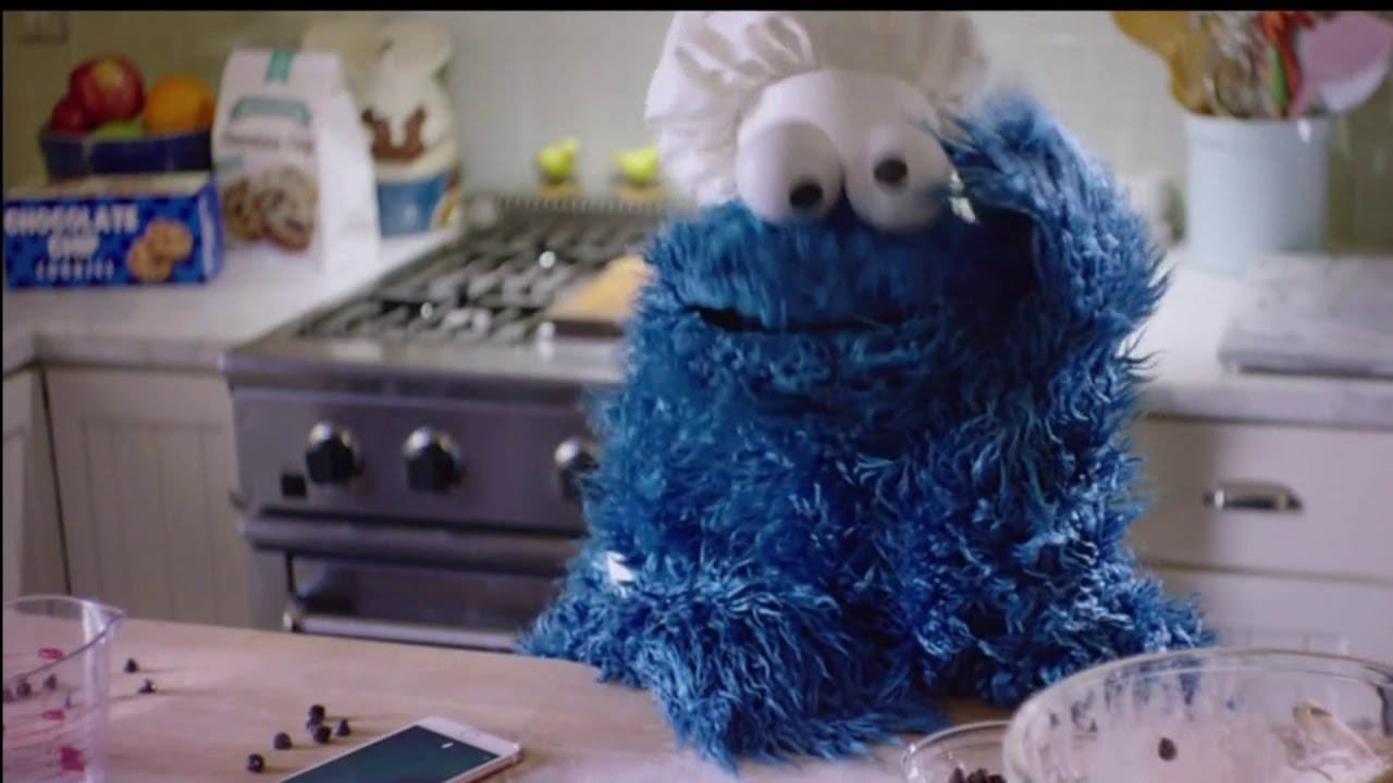 Cookie Monster Iphone 6 S Commercial