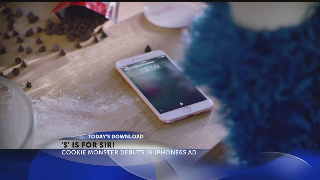 Cookie Monster Iphone Commercial