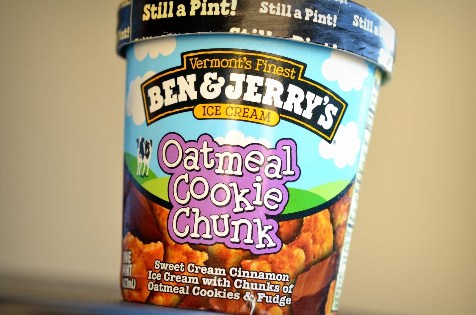Food And Ice Cream Recipes  Review  Ben & Jerry's Oatmeal Cookie