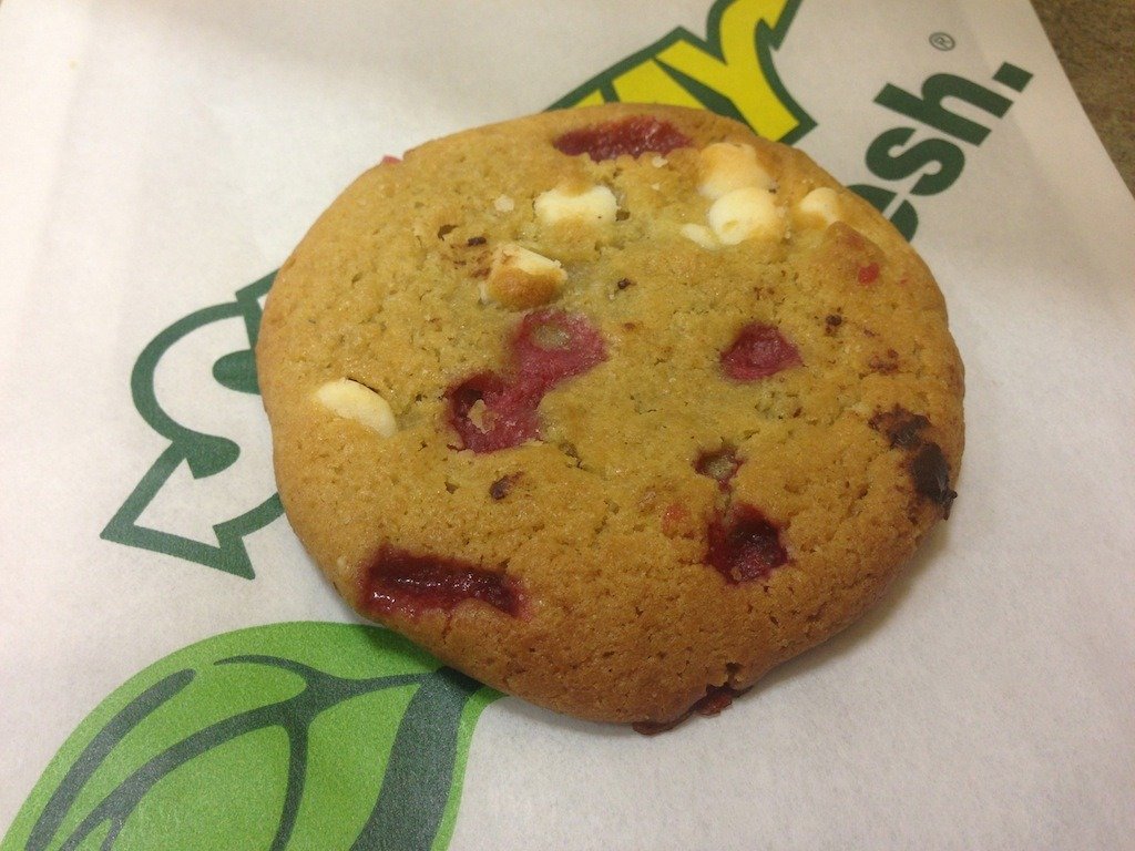 Raspberry Cheesecake Cookies Subway