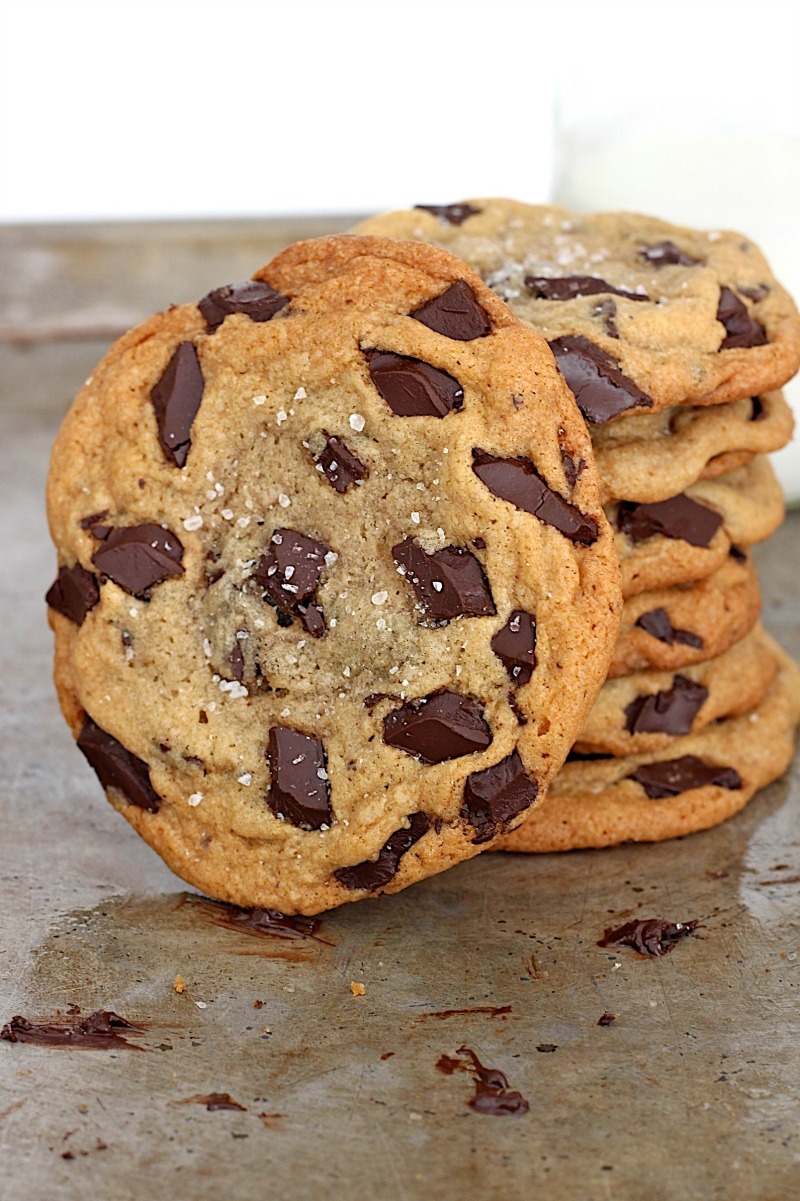 Sea Salt Chocolate Chunk Cookies
