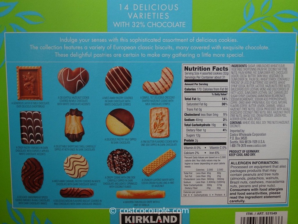 Kirkland Signature European Cookies