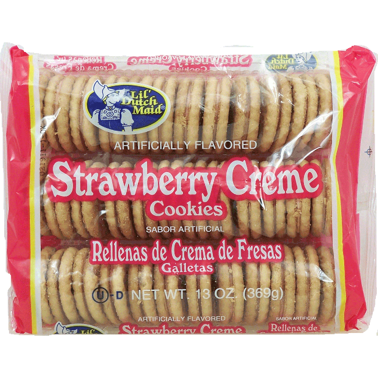 Lil' Dutch Maid Strawberry Creme Cookies 13oz