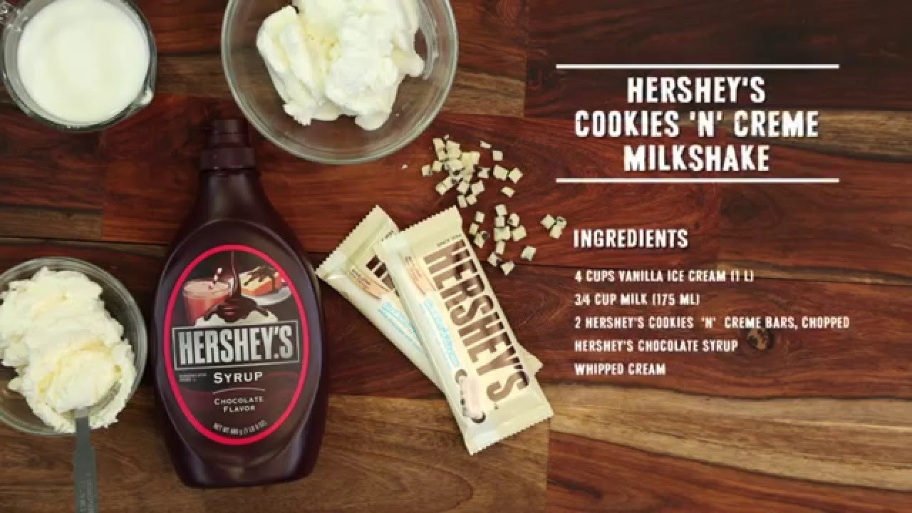 Cookies 'n' Creme Milkshake Recipe