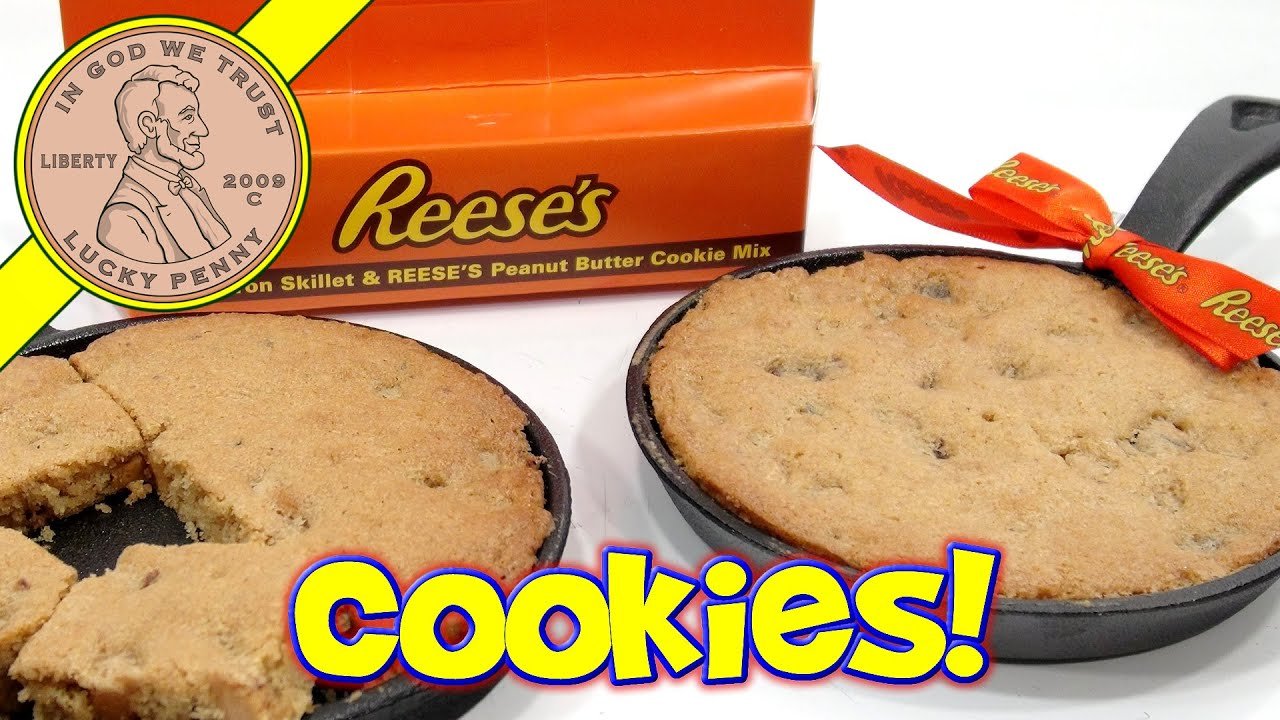 Reese's Cookies Cast Iron Skillet Christmas Gift!