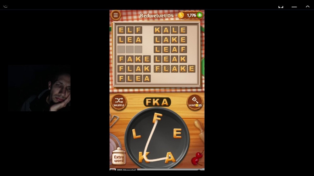 Word Cookies, Talented Chef, Red Velvet Level 4