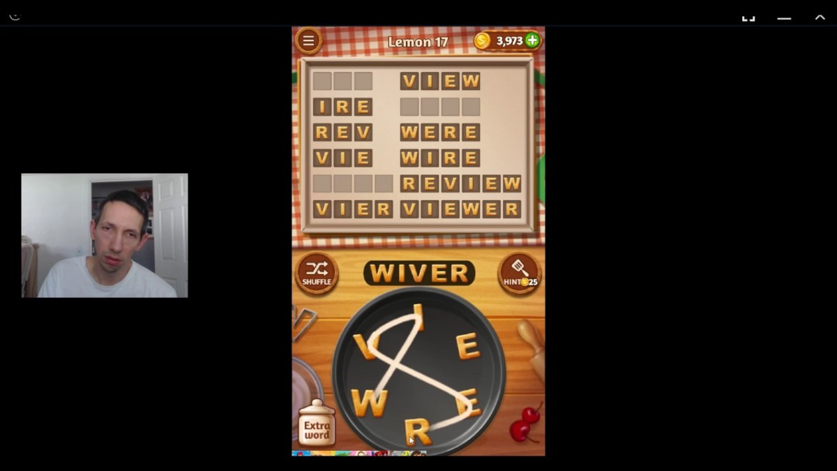 Word Cookies, Pastry Chef, Lemon Level 17