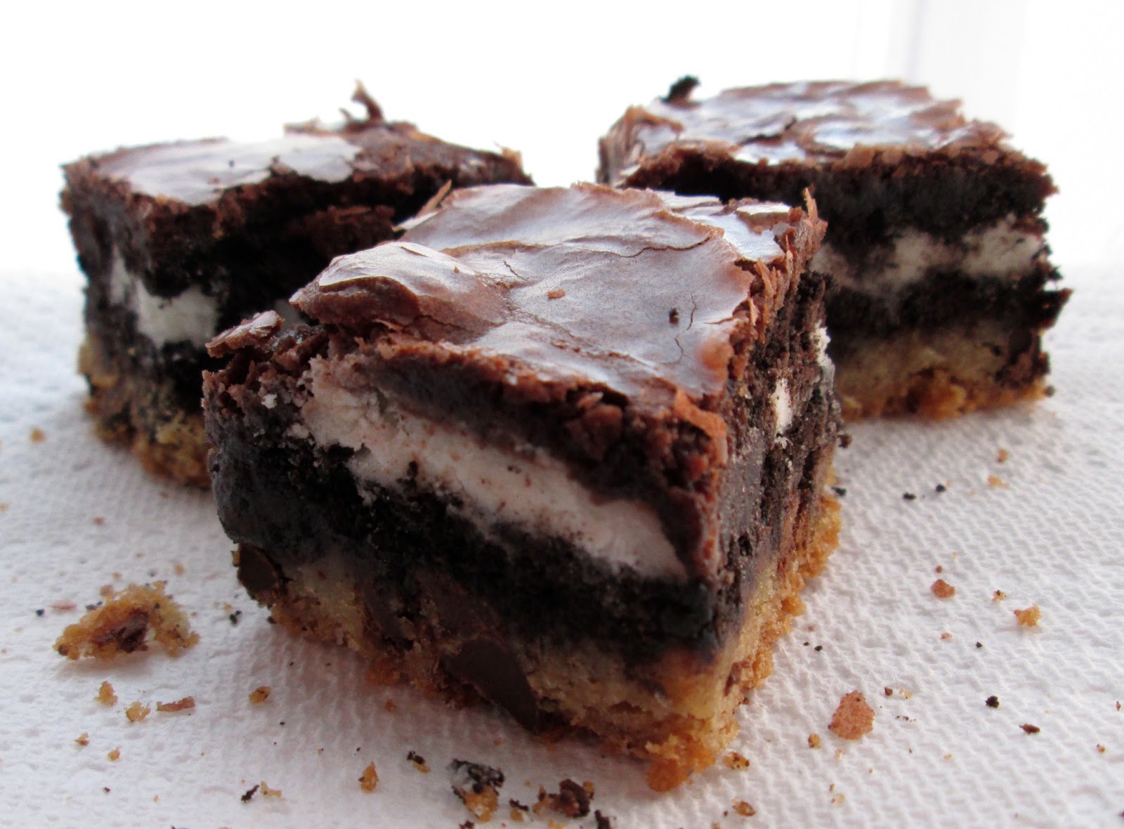 Sprinkle Charms  Oreo Brownie Cookie Bars