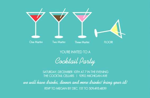 Luxury Funny Party Invitation Wording