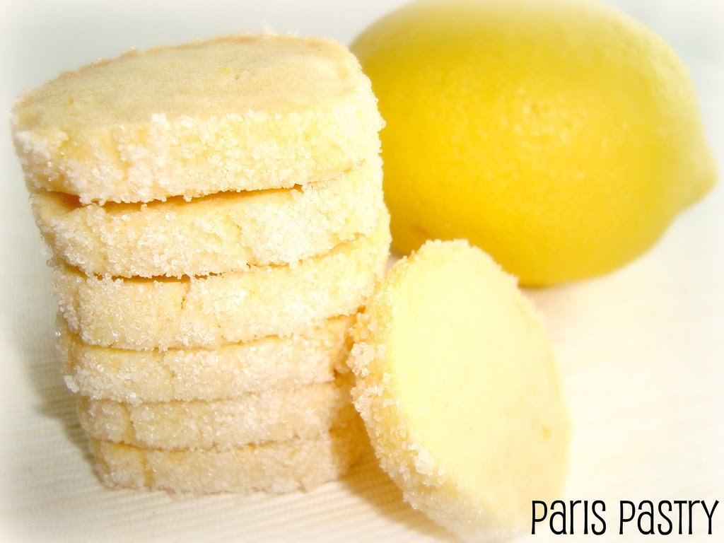 Paris Pastry  Lemon Butter Cookies