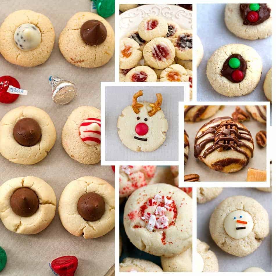 Easy Shortbread Thumbprint Cookies