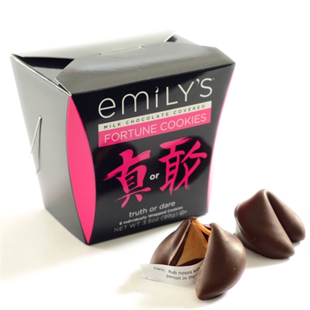 Amazon Com  Emily's Milk Chocolate Covered Fortune Cookies Truth