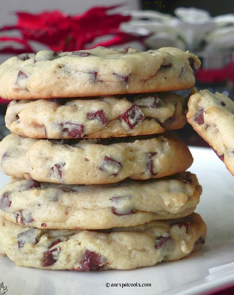 An Expat Cooks  Softbatch Cream Cheese Chocolate Chip Cookies