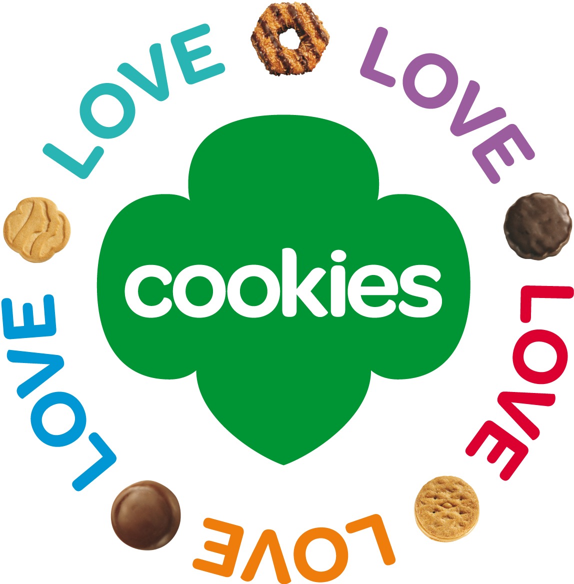 Girl Scout Cookie Logos