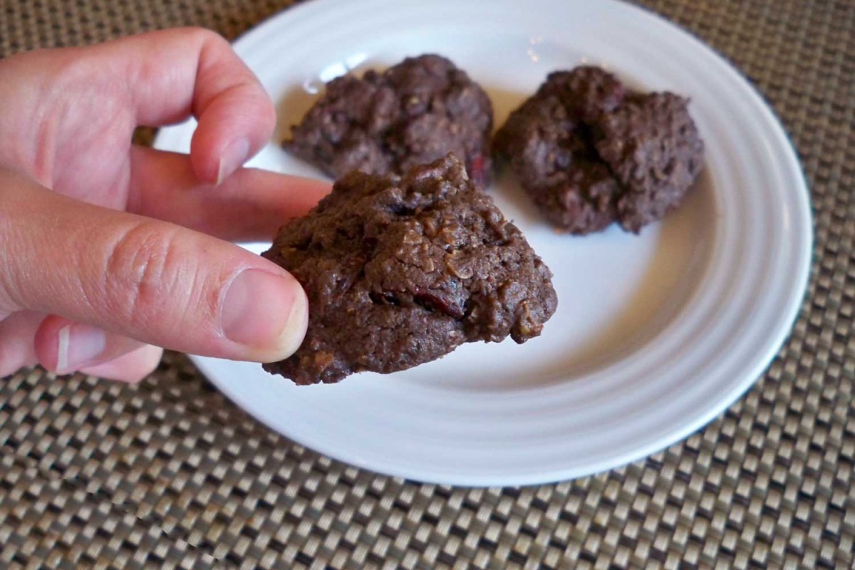 Kind Of Healthy Chocolate Oatmeal Cookies