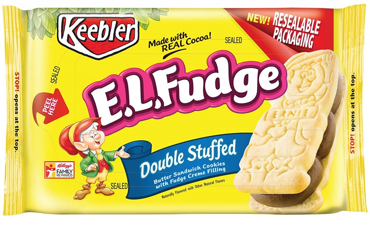 Amazon Com  Keebler E L  Fudge Double Stuffed Sandwich Cookies 12