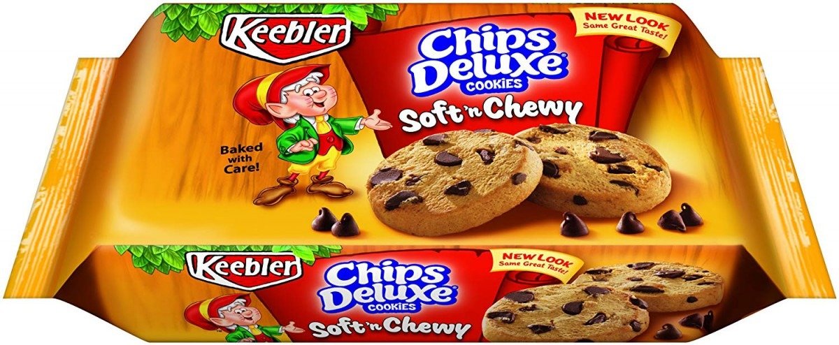 Amazon Com  Keebler Soft N Chewy Chips Deluxe Cookies, 14 8