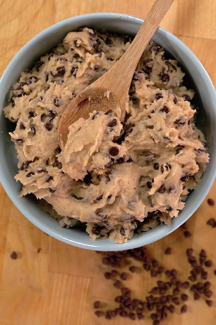 Edible Chocolate Chip Cookie Dough Recipe