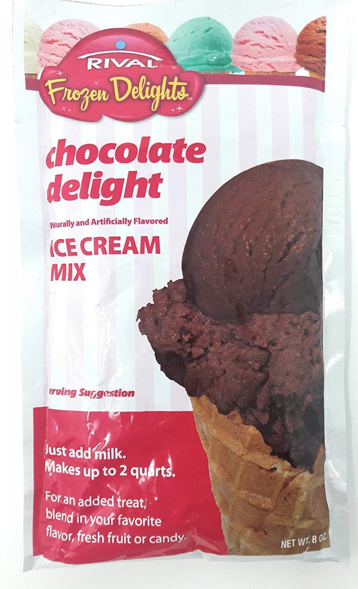 Rival Frozen Delights Chocolate Ice Cream Mix (single Package
