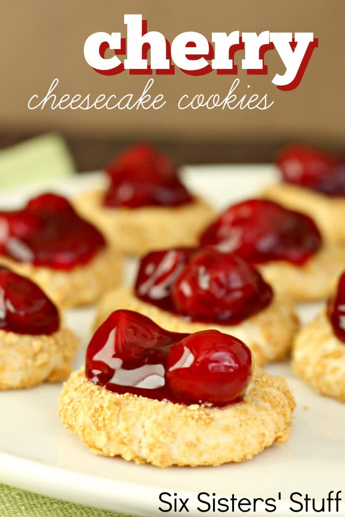 Cherry Cheesecake Cookies