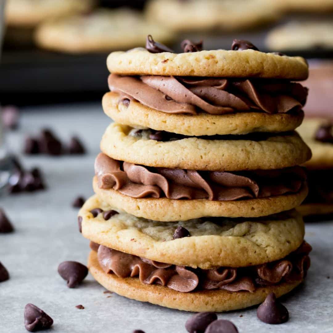Chocolate Chip Cookie Sandwiches