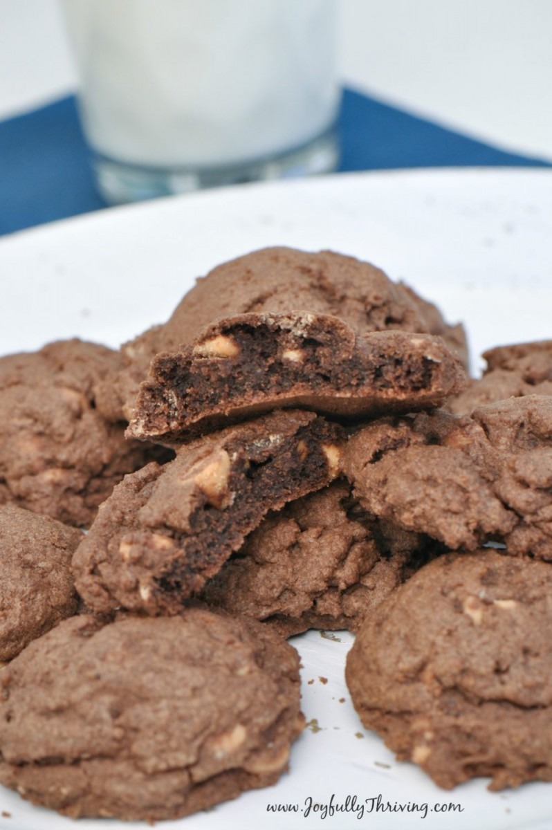 Chocolate Peanut Butter Chip Cookies