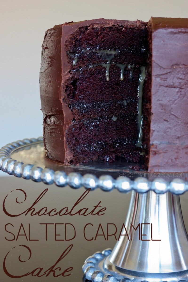 Chocolate Salted Caramel Cake