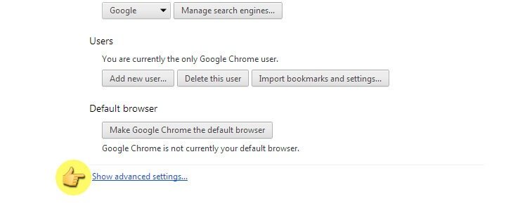 Clear Enable And Manage Cookies In Chrome Computer
