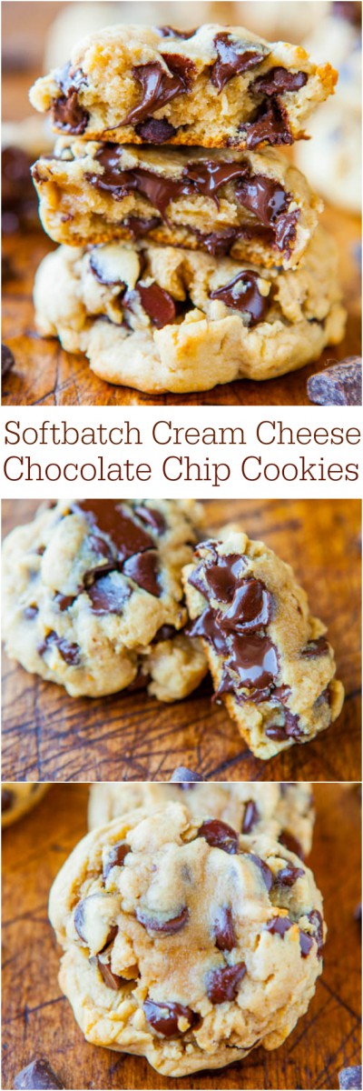 Softbatch Cream Cheese Chocolate Chip Cookies