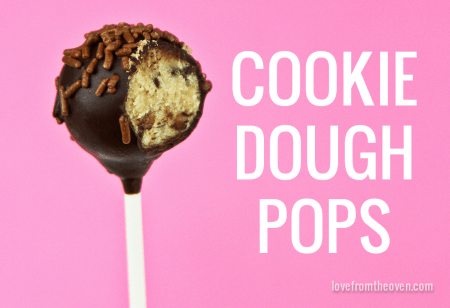 Cookie Dough Cake Pops Recipe