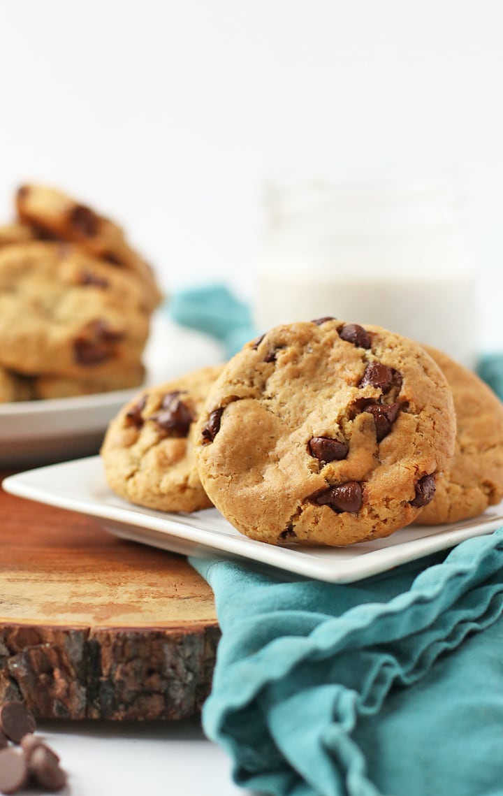 Classic Vegan Chocolate Chip Cookies