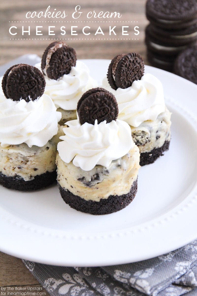 Cookies And Cream Cheesecakes