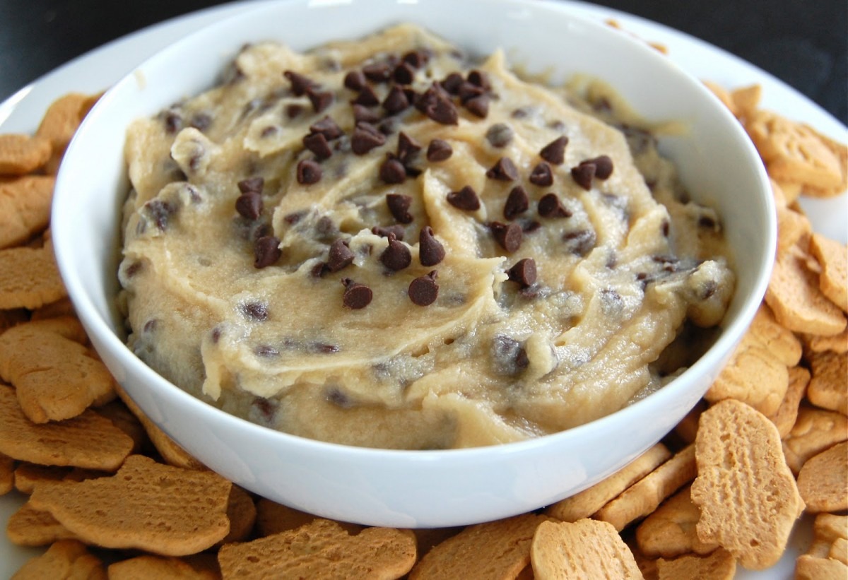 Much Kneaded  Chocolate Chip Cookie Dough Dip