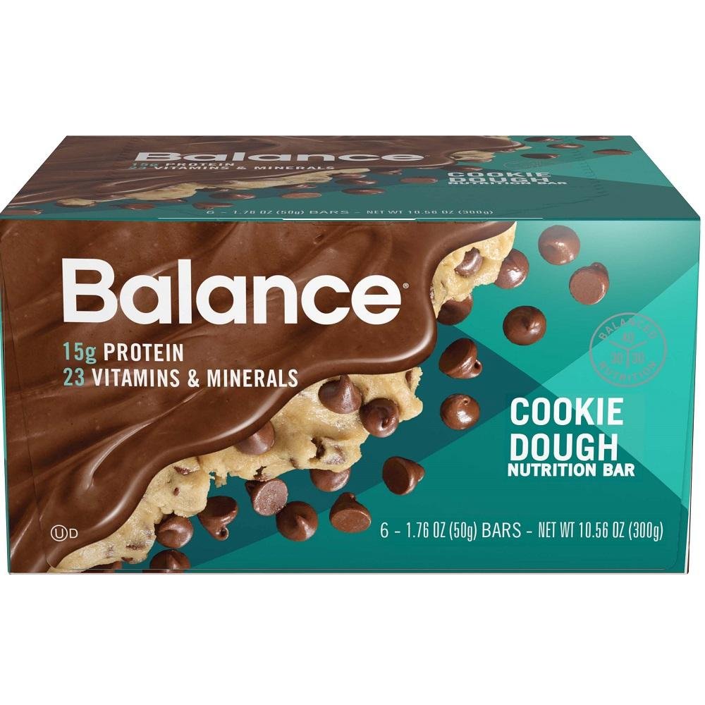 Amazon Com  Balance Bar, Healthy Protein Snacks, Cookie Dough
