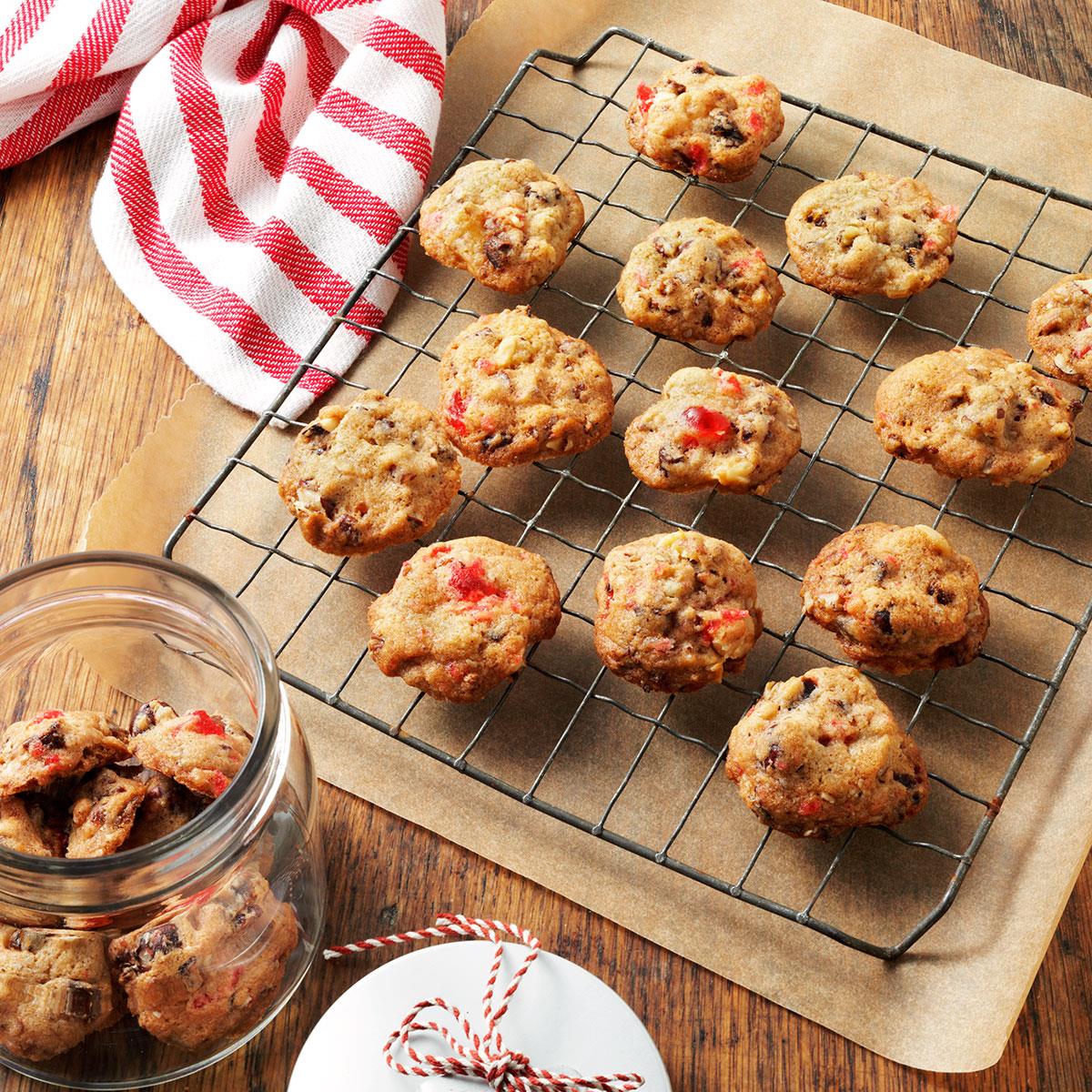 Fruitcake Christmas Cookies Recipe