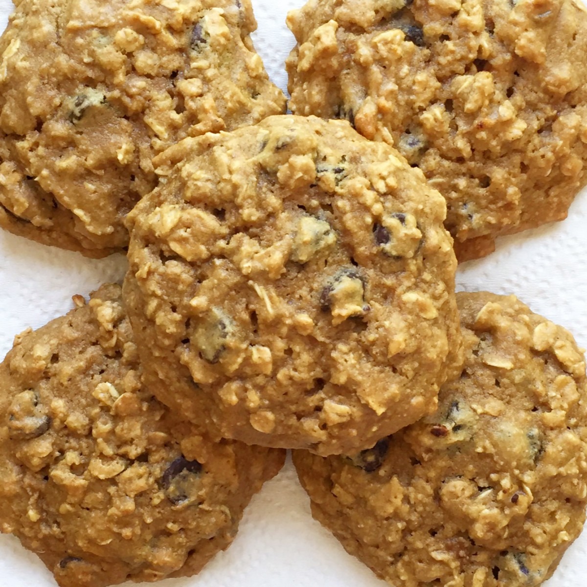 Smoke & Vanilla  Healthy Oatmeal Breakfast Cookies (gluten Free!)