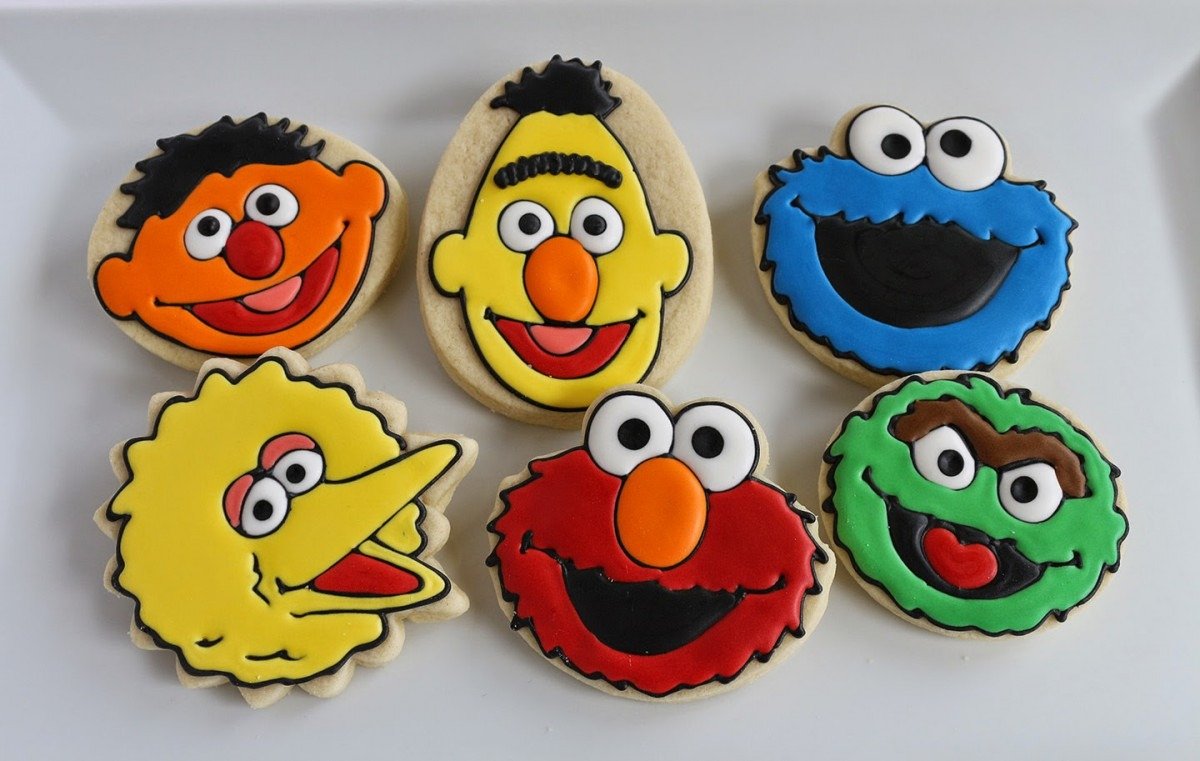 Jaclyn's Cookies  Sesame Street Cookies