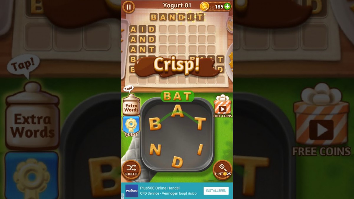 Word Cookies Pastry Chef