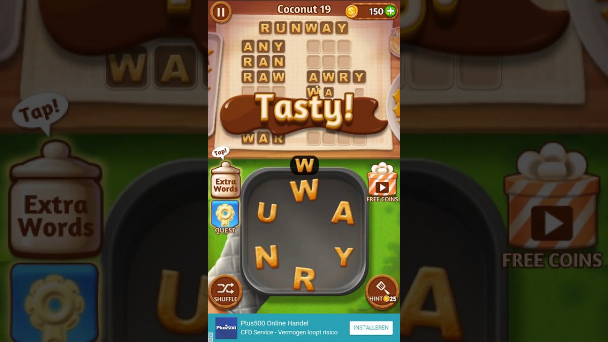 Word Cookies Pastry Chef