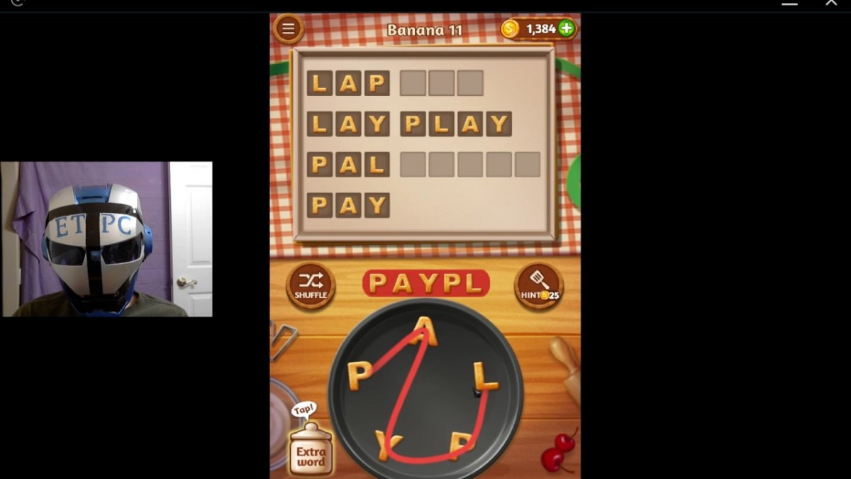 Word Cookies Banana 11 Solved