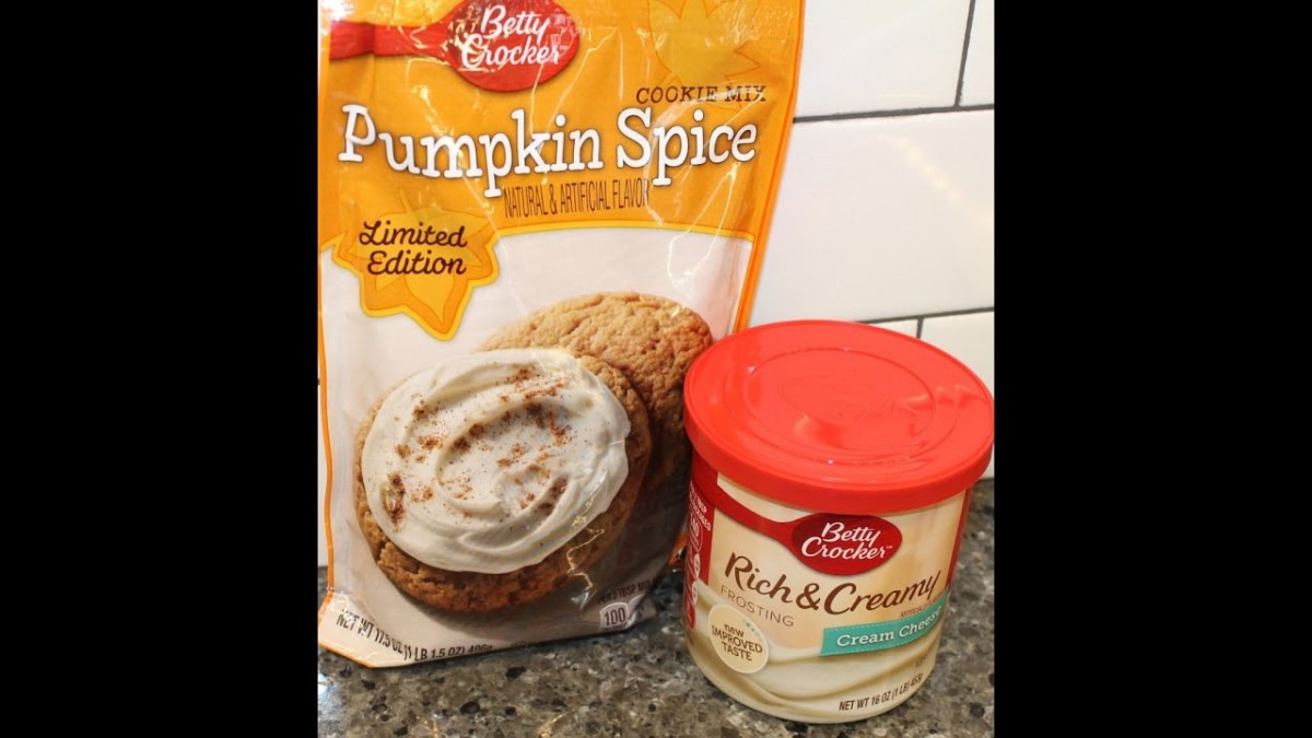 Betty Crocker Pumpkin Spice Cookie Mix Preparation & Review