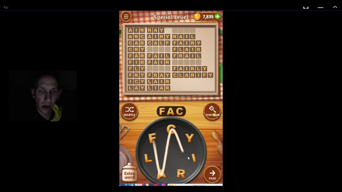 Word Cookies, Executive Chef, Sugar Special Level Solved