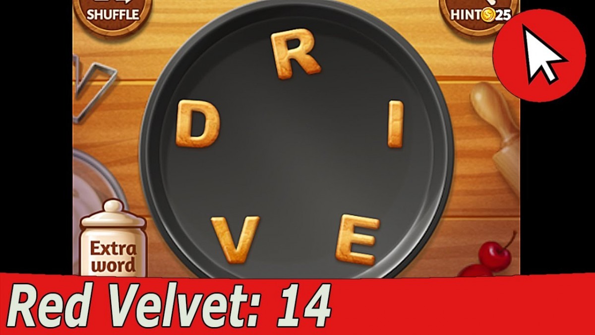 Word Cookies Red Velvet 14 Answers Guide