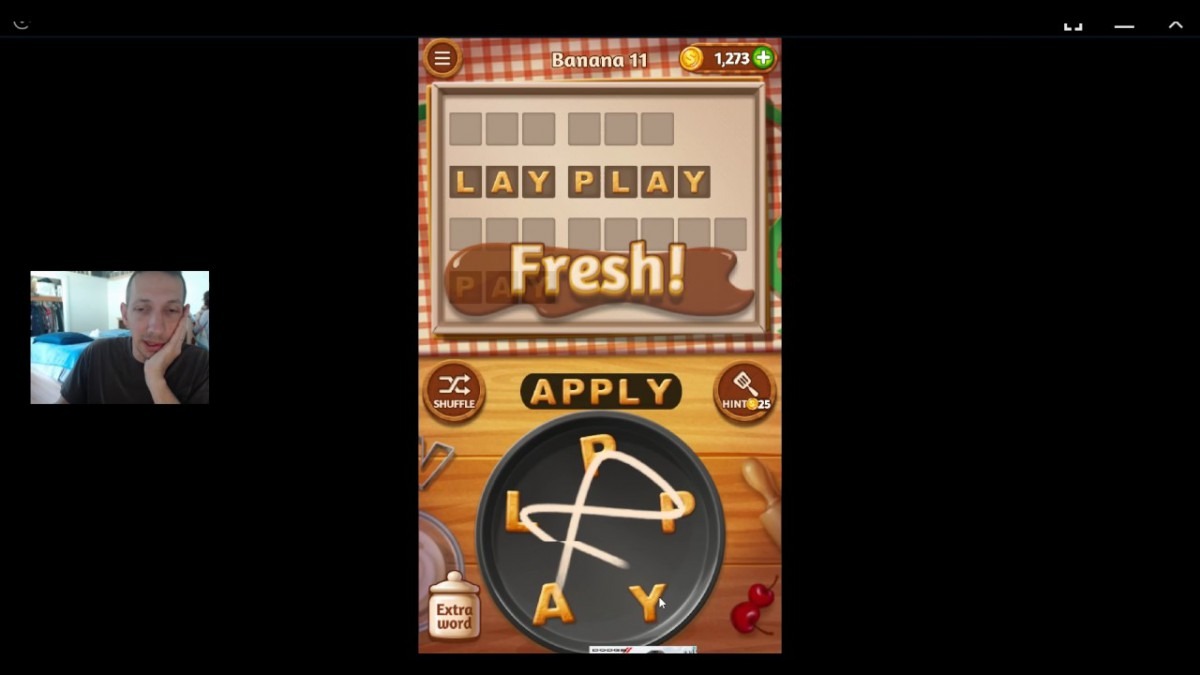 Word Cookies, Novice Chef, Banana (updated) Level 11 Solved