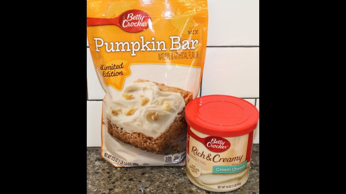 Betty Crocker Pumpkin Bars Preparation & Review