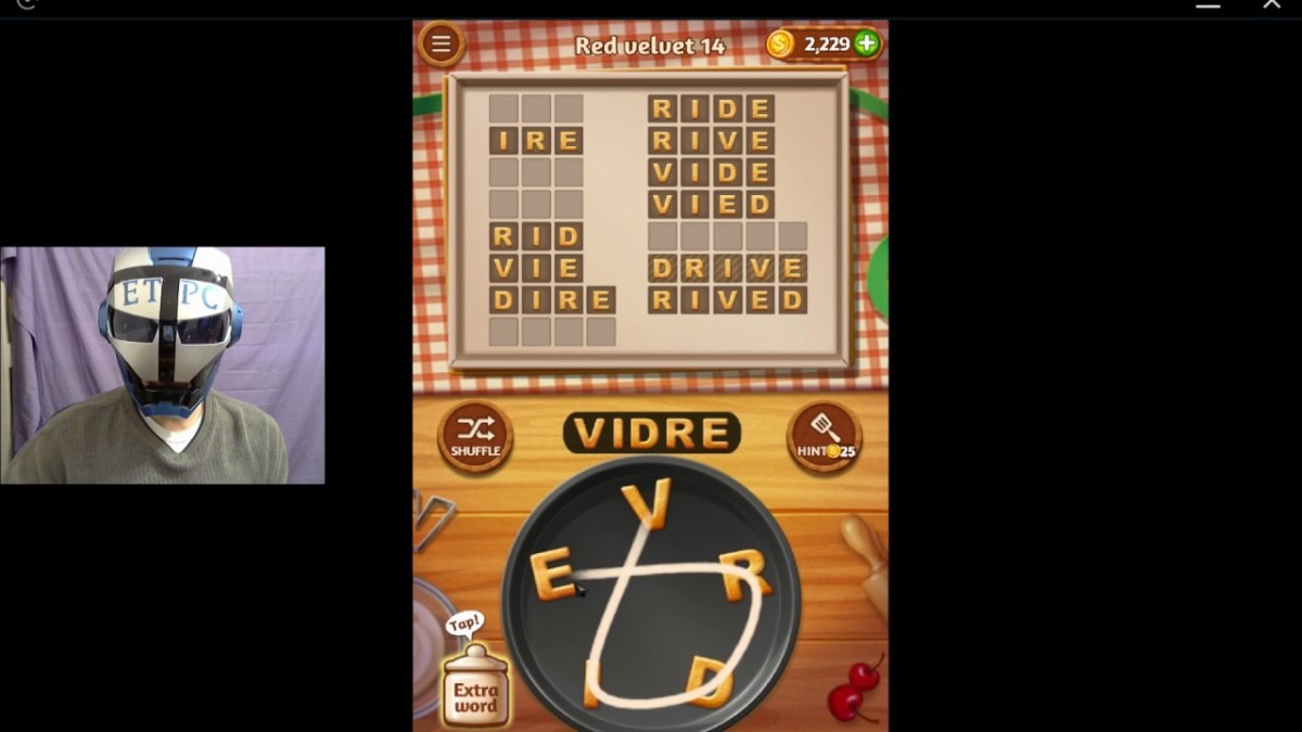 Word Cookies Red Velvet 14 Solved