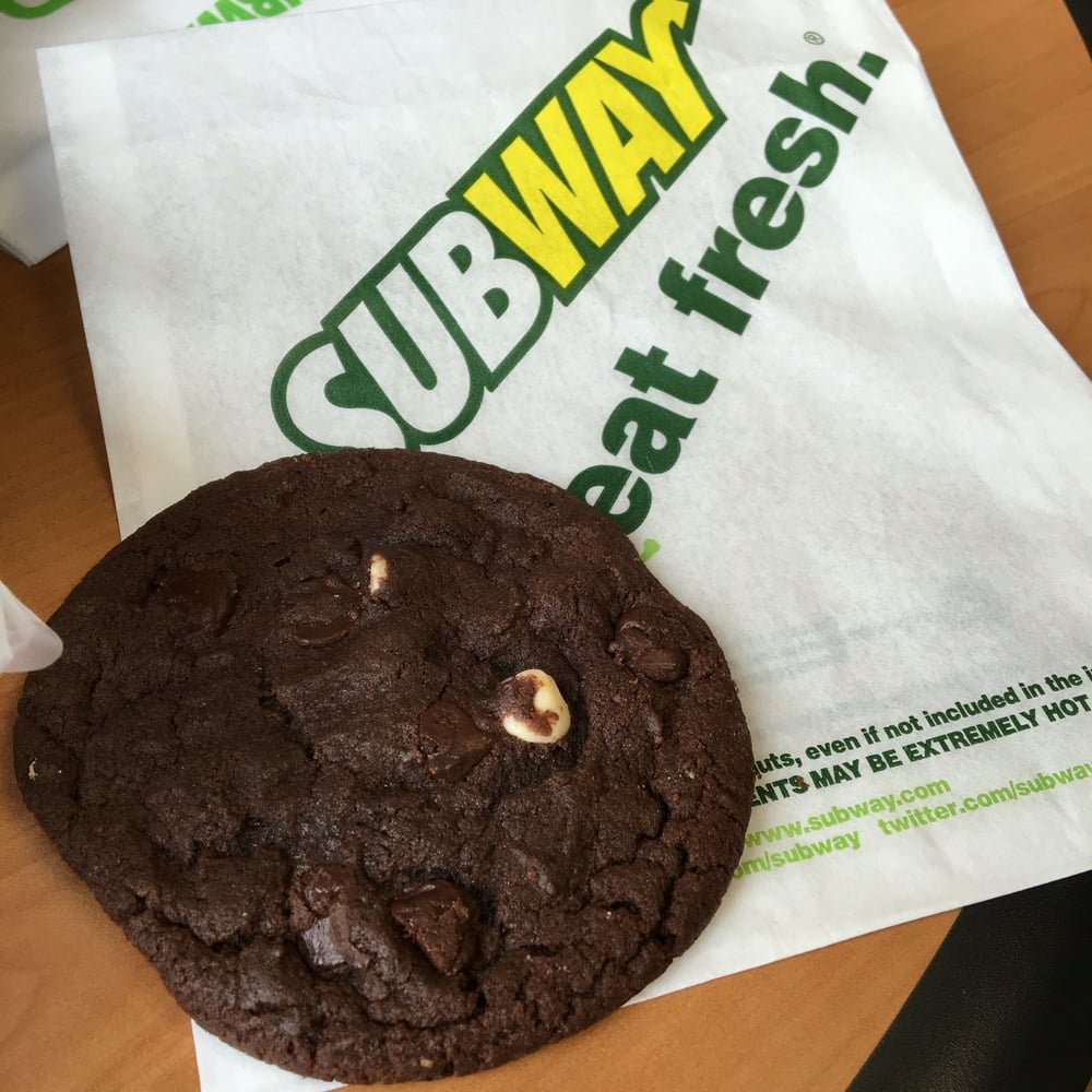 Double Chocolate Chip Cookie, Free With Survey Code From Your Last